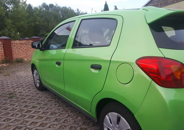 Mitsubishi Space Star cena 11300 przebieg: 88700, rok produkcji 2013 z Kalisz małe 562